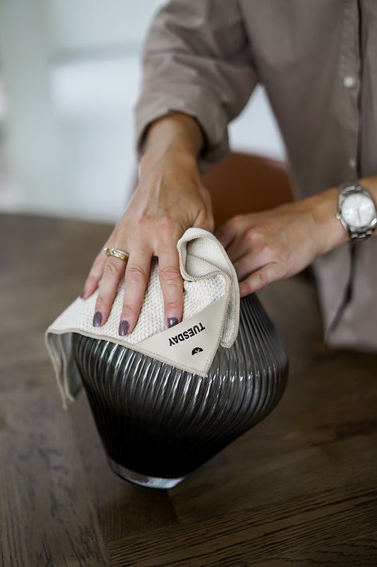 Almond | Klud wafel vaatdoekjes - 7 stuks