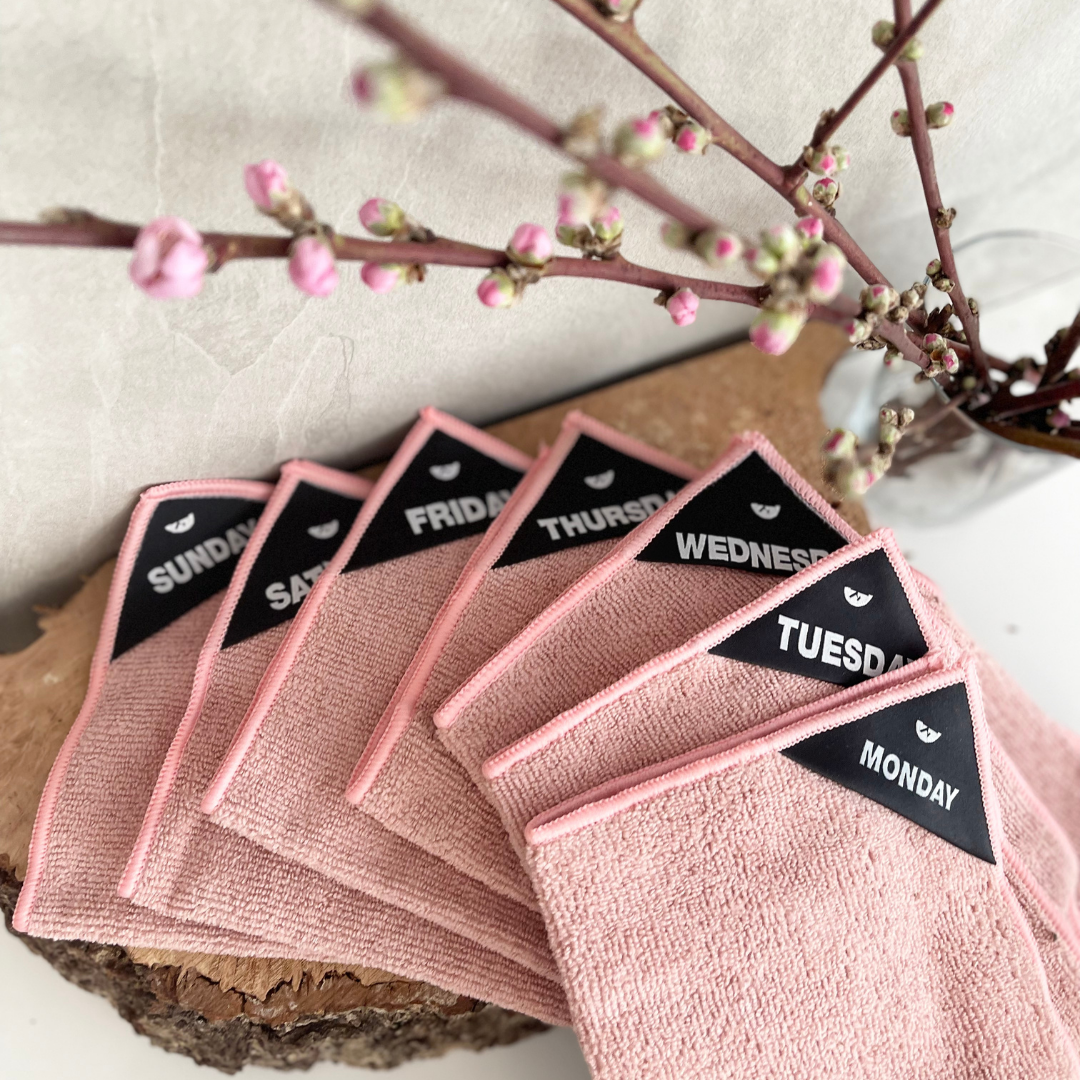 Blossom | Klud microvezel vaatdoekjes - 7 stuks