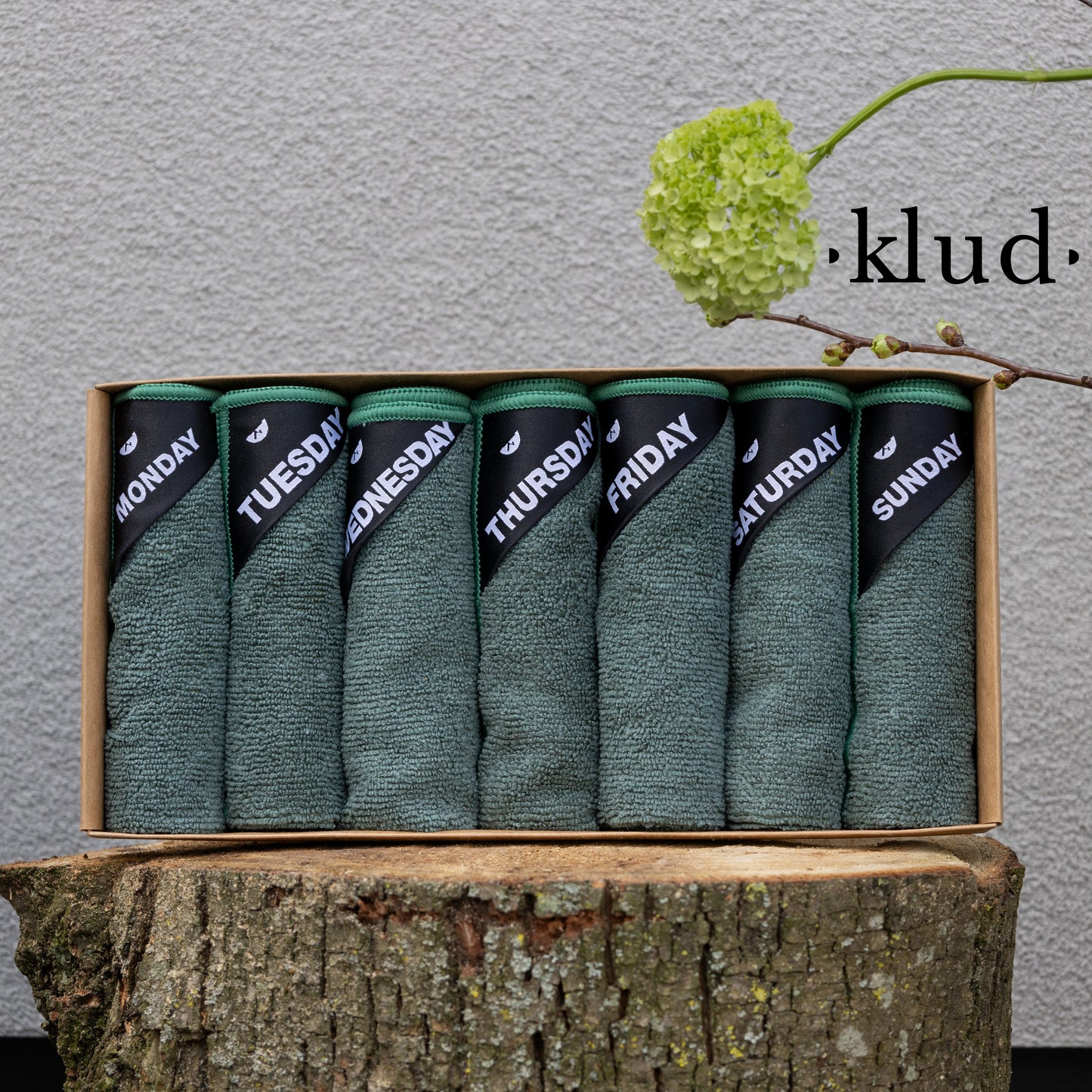 Oily Groen | Klud microvezel vaatdoekjes - 7 stuks