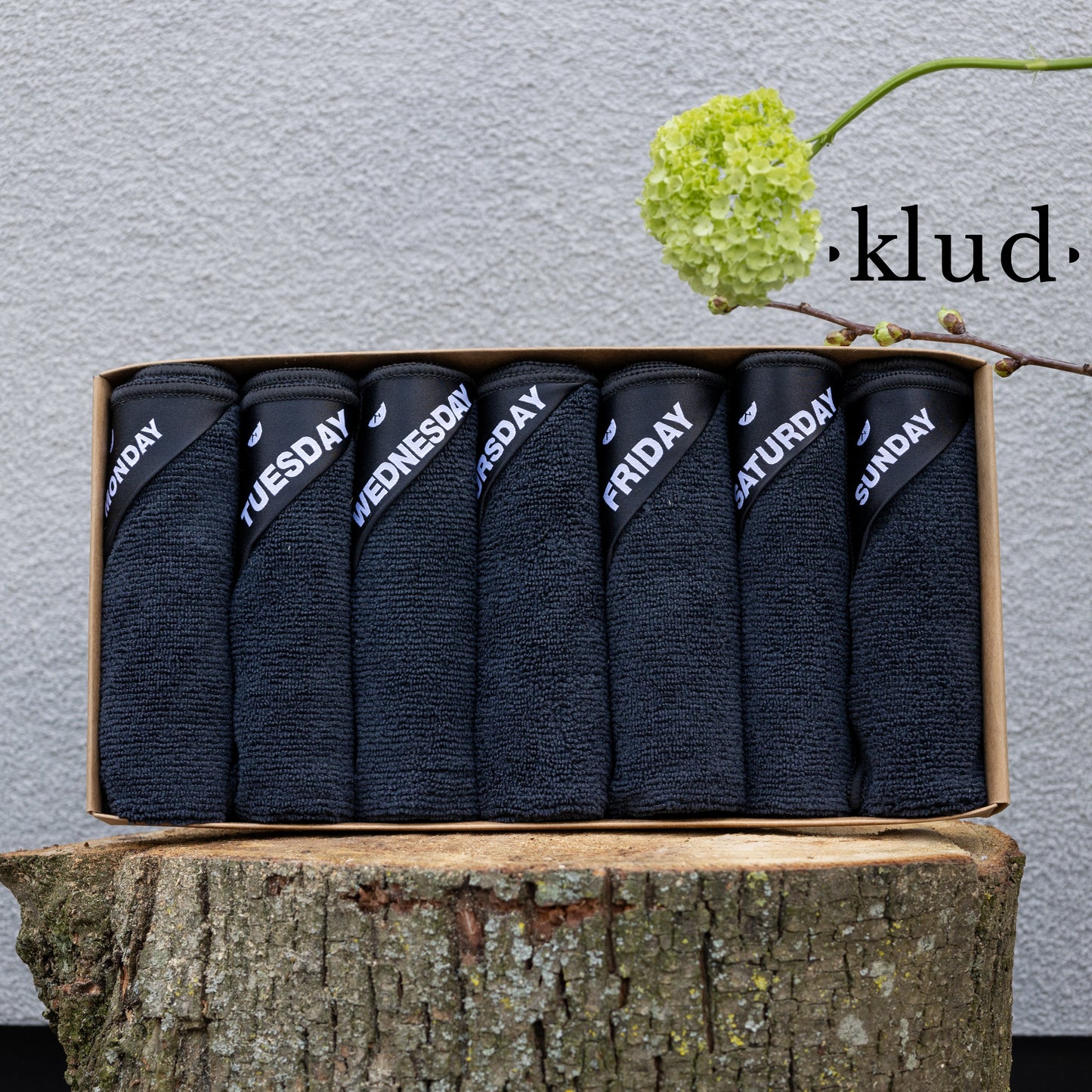 Zwart | Klud microvezel vaatdoekjes - 7 stuks