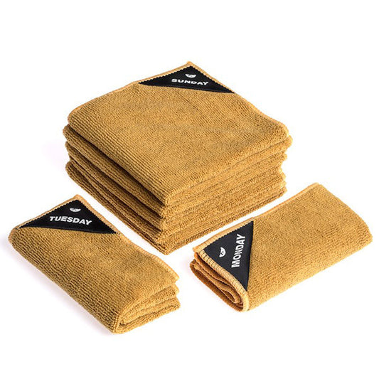 Curry Geel | Klud microvezel vaatdoekjes - 7 stuks